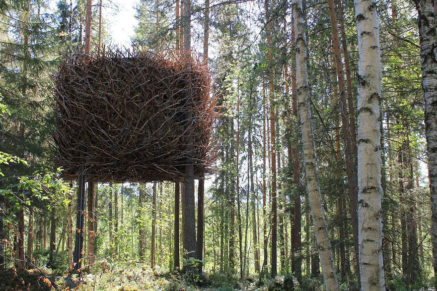 The Bird's Nest Tree House (Sweden)