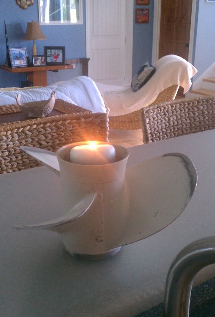 Boat propeller votive