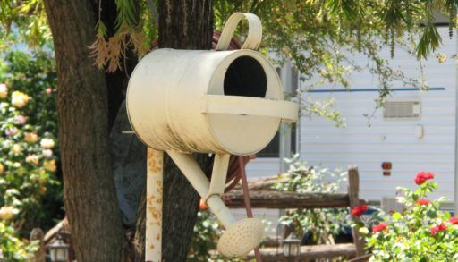 Watering can mailbox