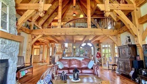 Living room and loft