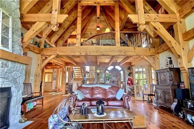 Living room and loft