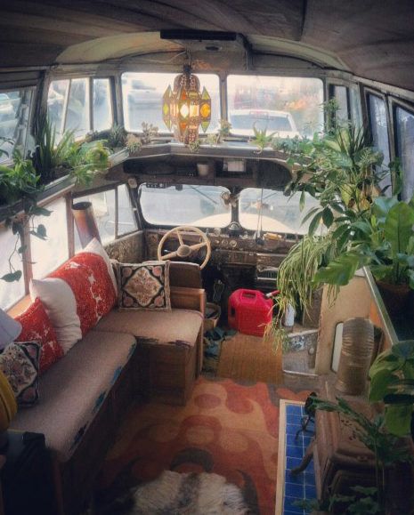 Beautiful bohemian bus