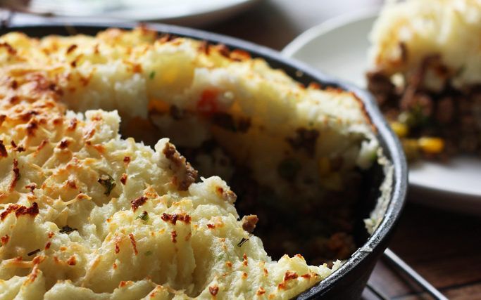 Skillet shepherd's pie
