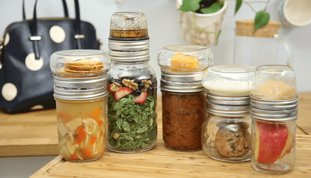 DIY double-lid Mason jar