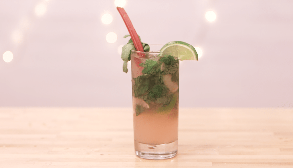 A Rhubarb Cocktail