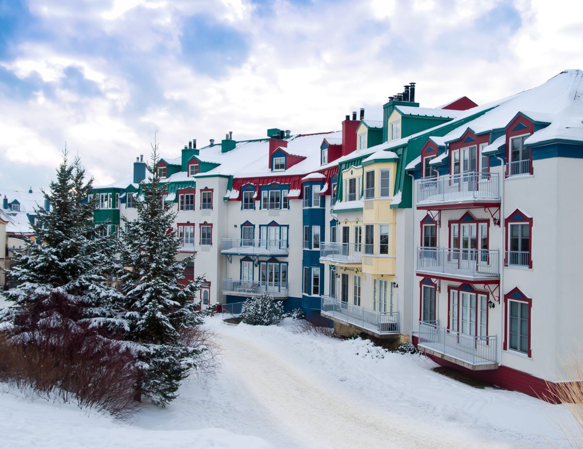 Mont-Tremblant in the winter
