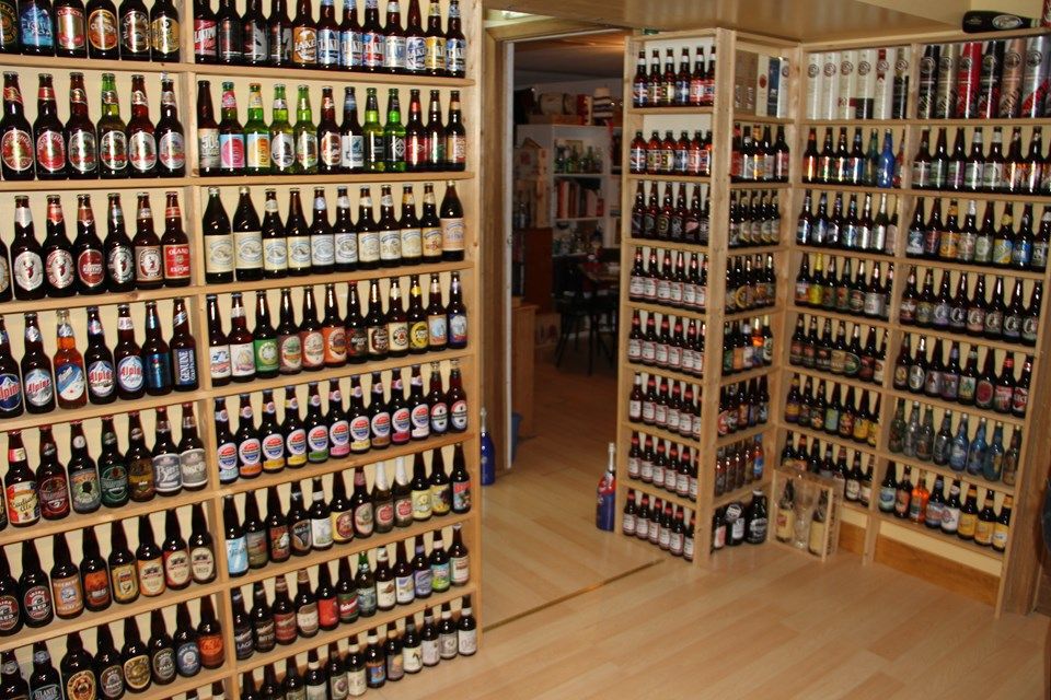 Another wall of beers