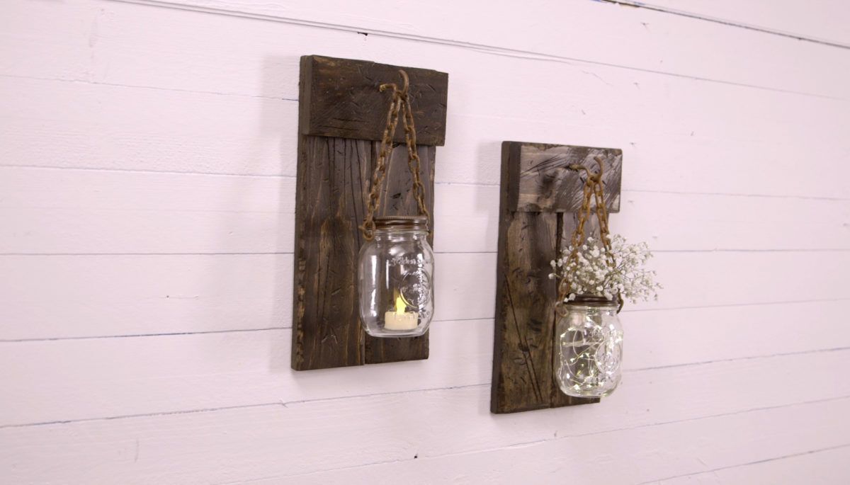 DIY Rusted Lanterns