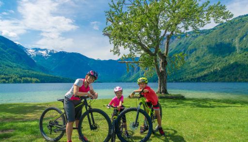 family-outdoor-cycling