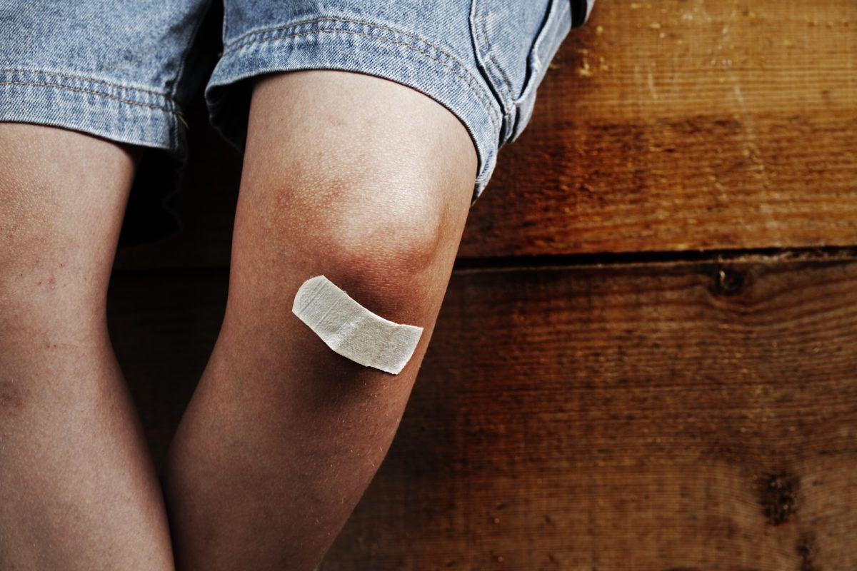 band-aid-on-child's-knee