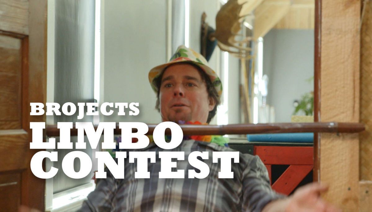 The Brojects limbo contest