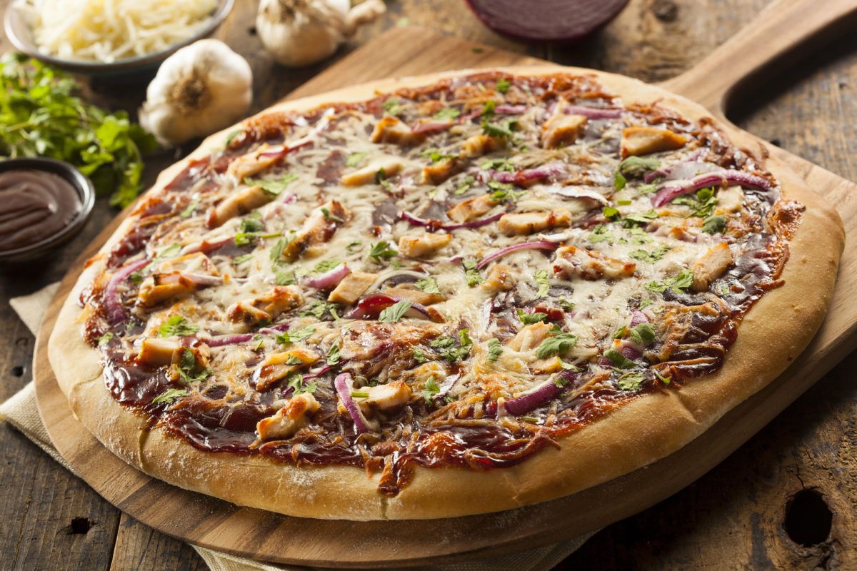 Barbecued Pizza