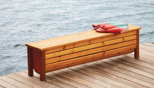 organizer-cum-bench-on-a-dock