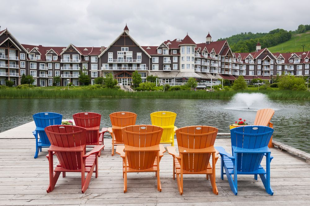 muskoka-chairs-on-dock-blue-mountain-ontario