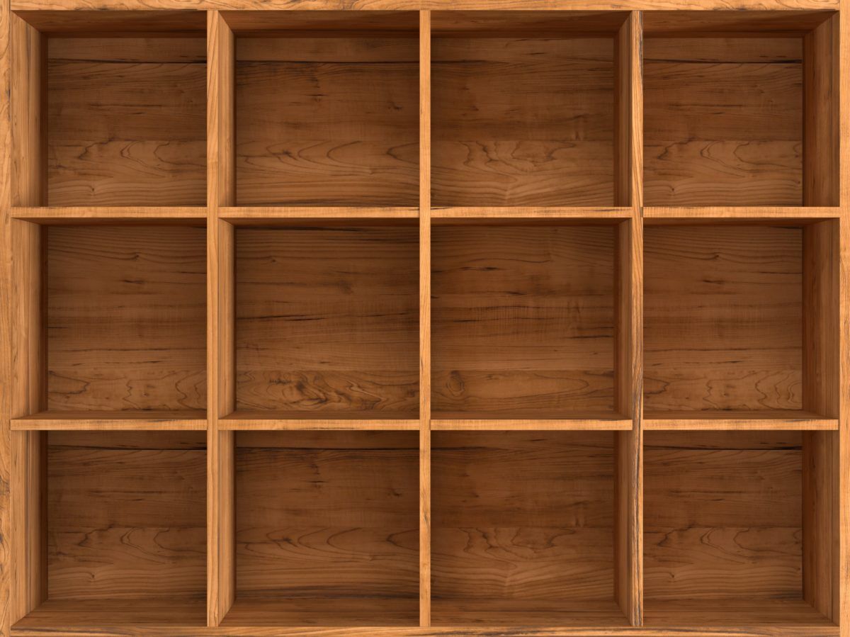 wooden-cluster-of-shelves