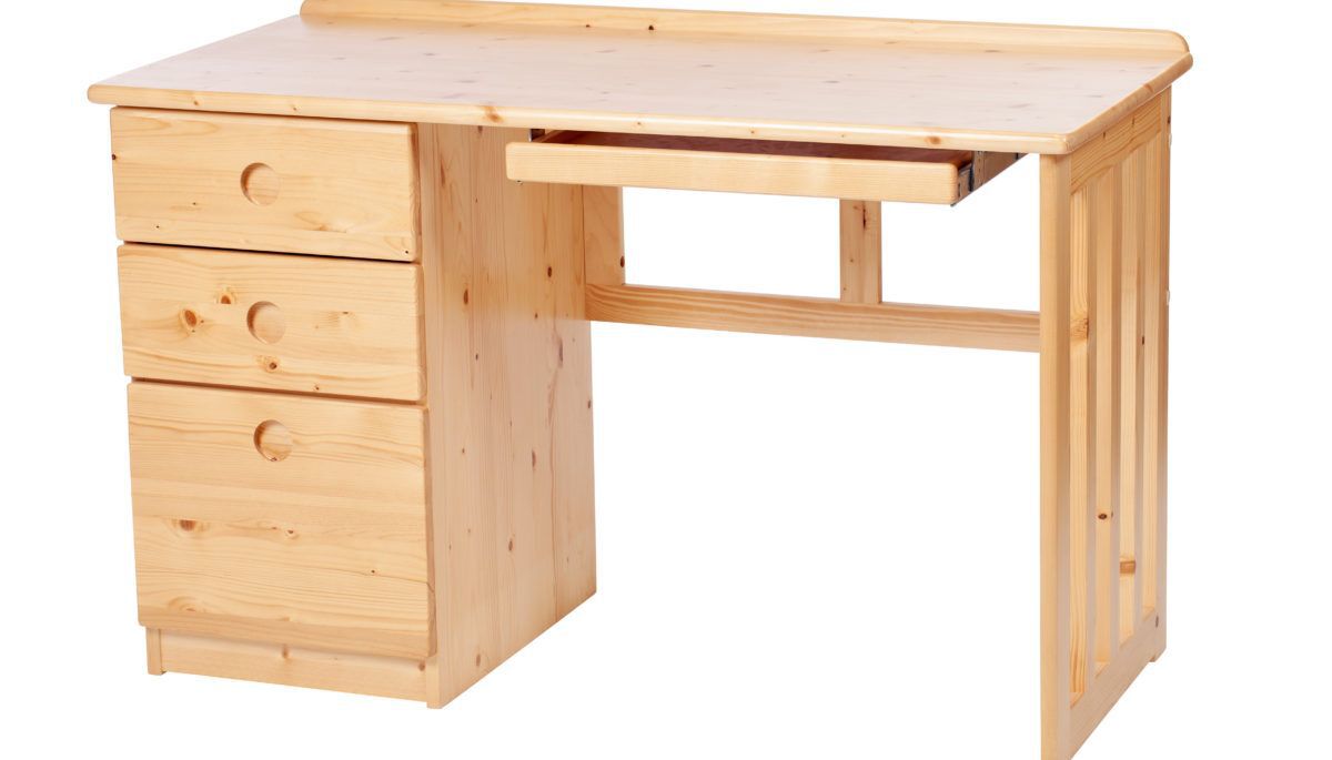 desk-with-drawers-in-pale-wood