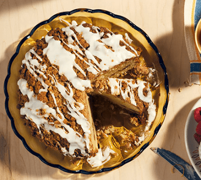 Cinnamon Streusel Coffee Cake