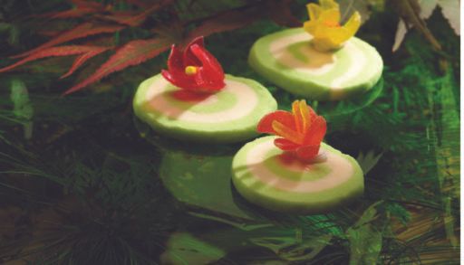 shortbread lily pads