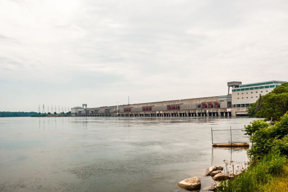 The Moses-Saunders Dam