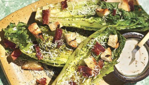 grilled Caesar salad