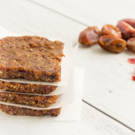 Three ingredient energy bars