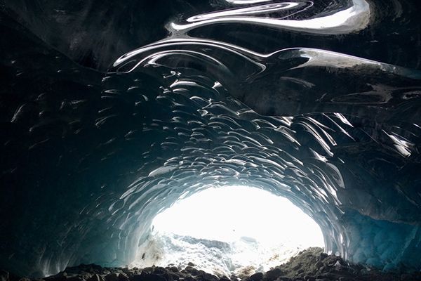 Ice cave, British Columbia