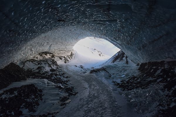 Ice cave, Yukon