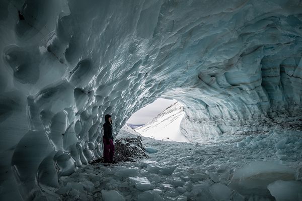 Ice cave, Yukon