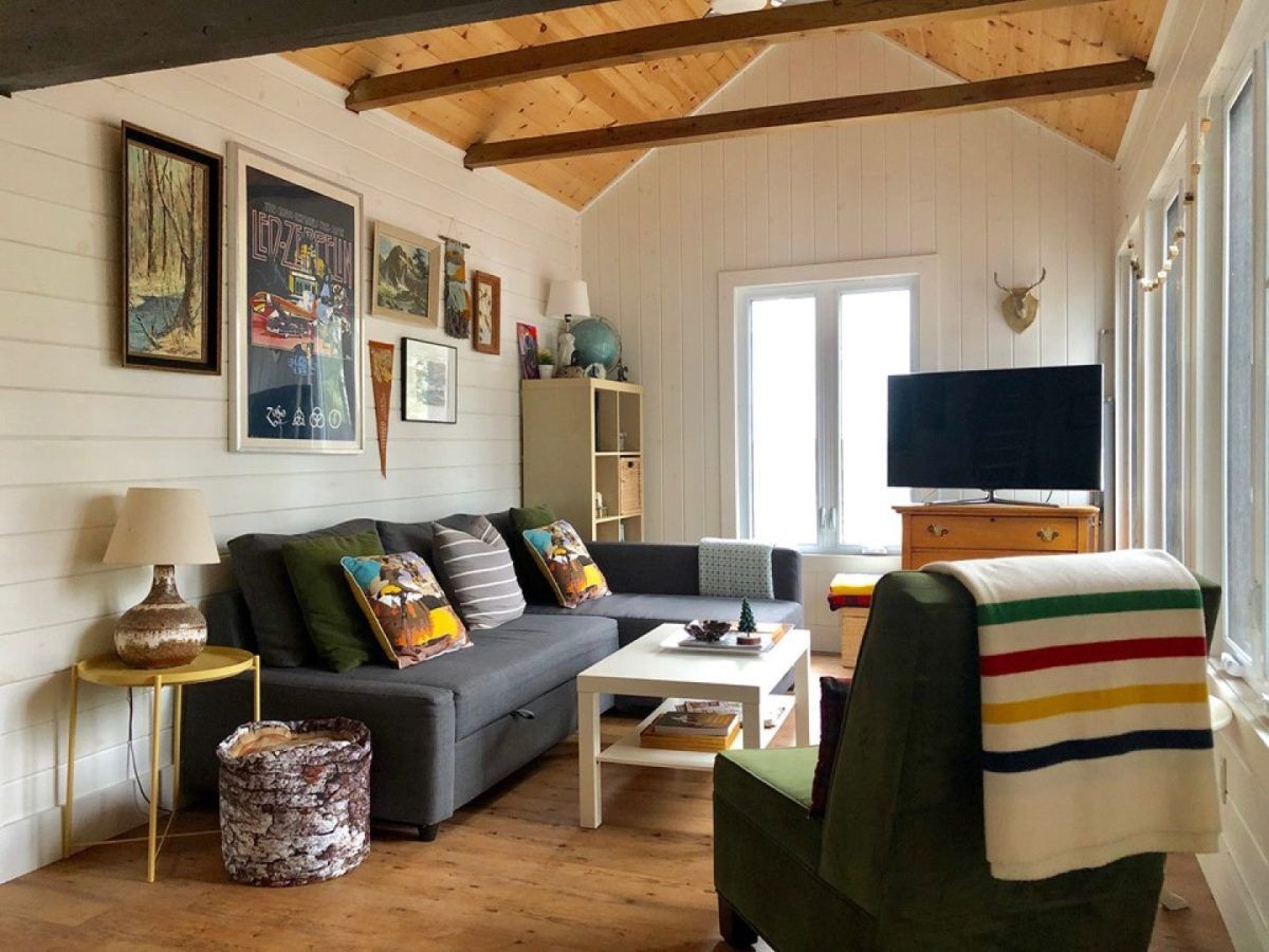 Living room washago cottage