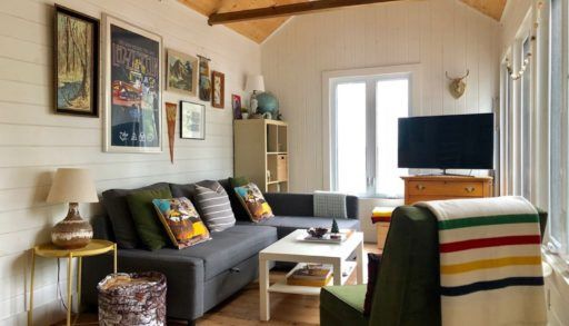 Living room washago cottage