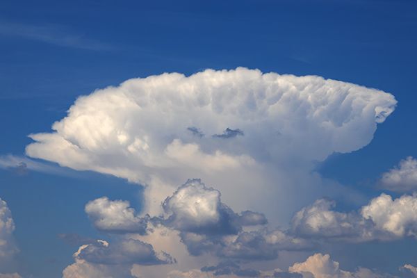 Cumulonimbus clouds