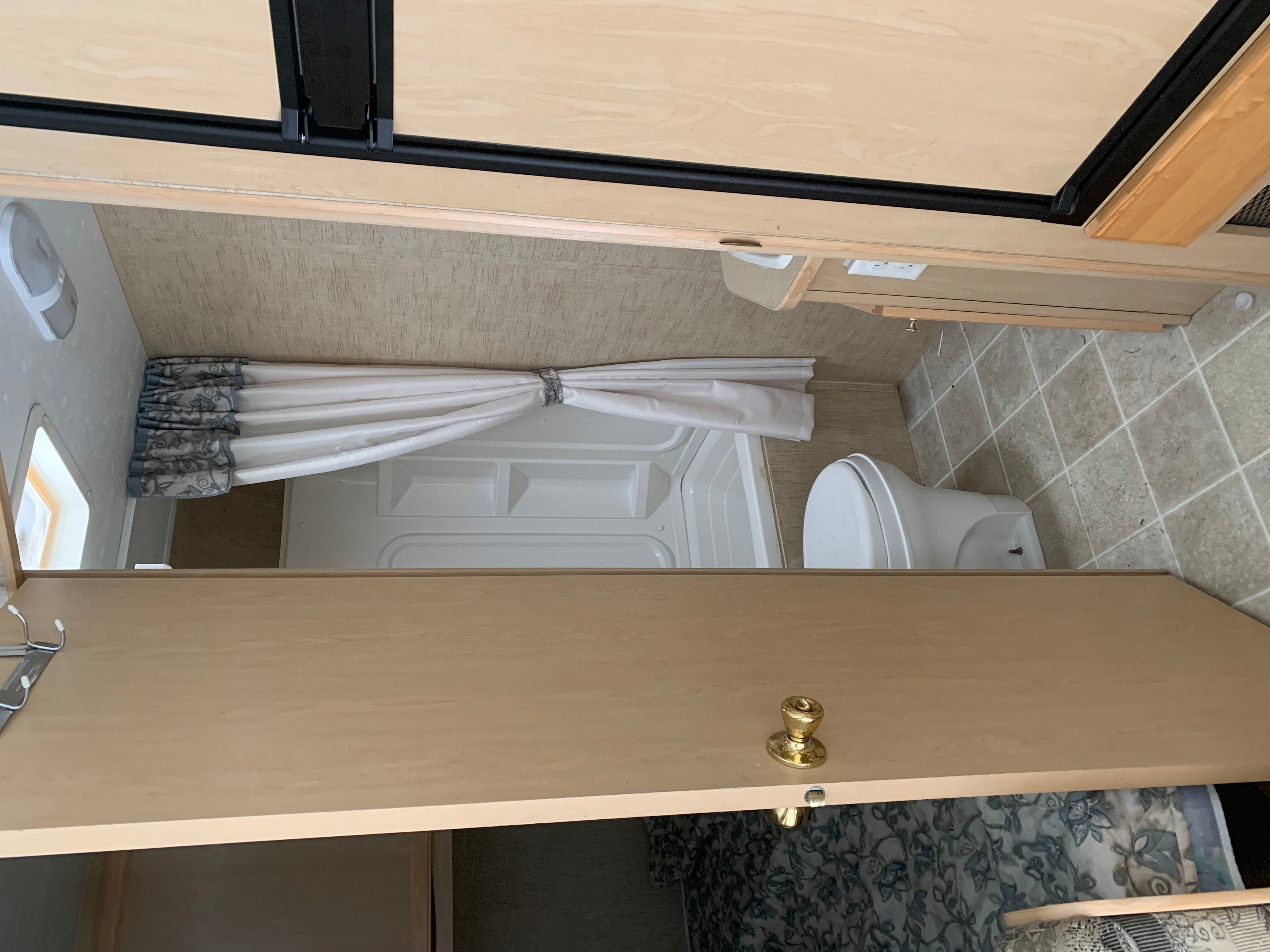 bathroom exterior before