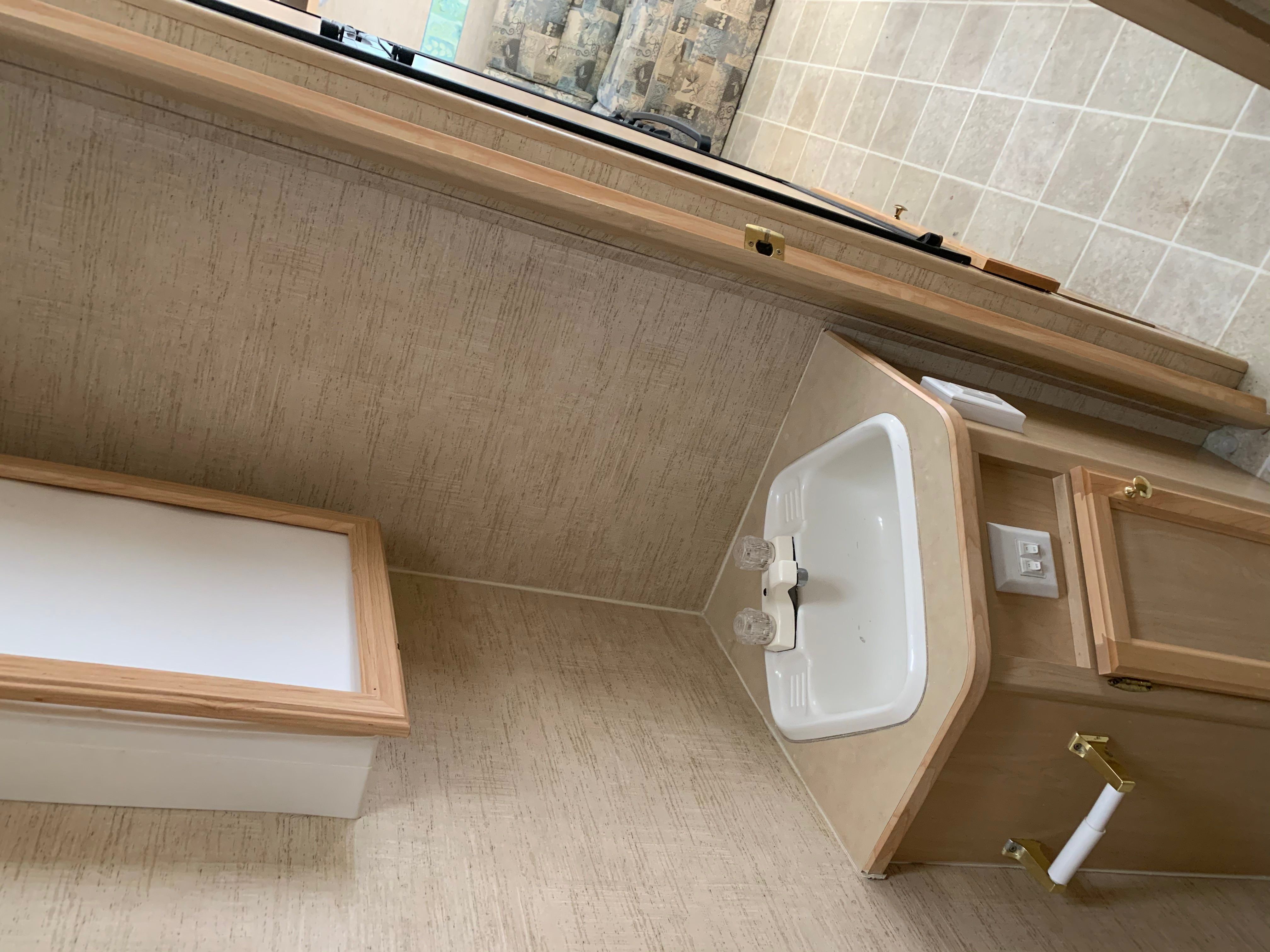 bathroom interior before