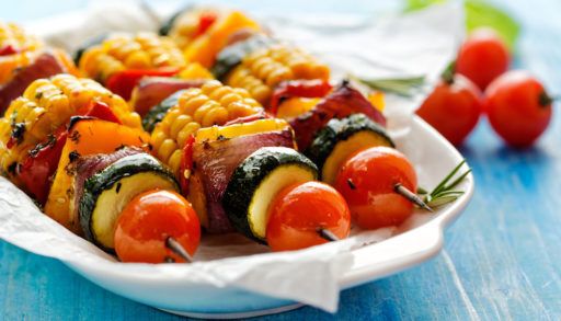vegetarian skewers