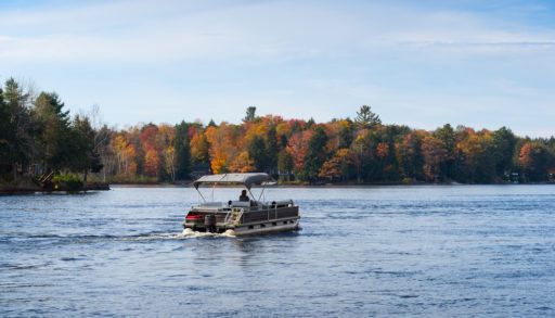 pleasure craft on the water