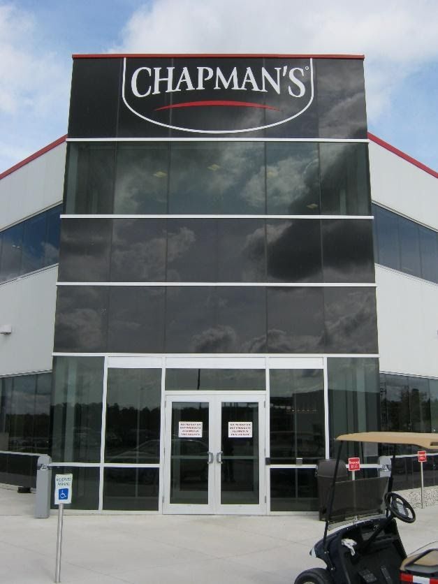 The front of Chapman's Ice Cream building