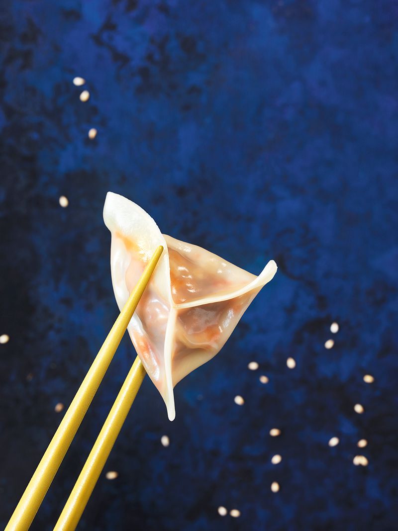 Baked Crab Rangoon Dumpling