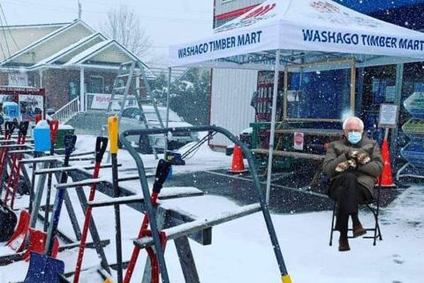 Bernie Sanders in Washago