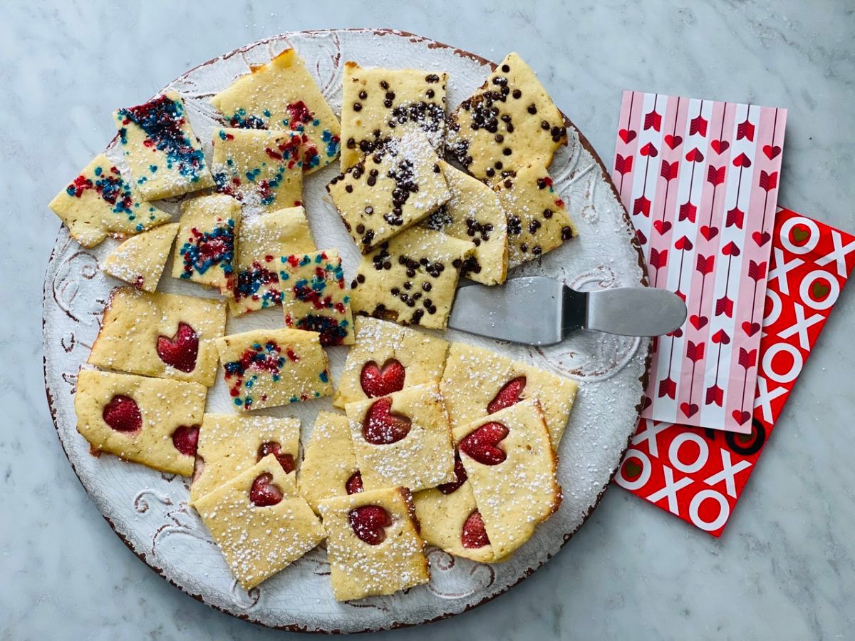 pancakes for valentine's day