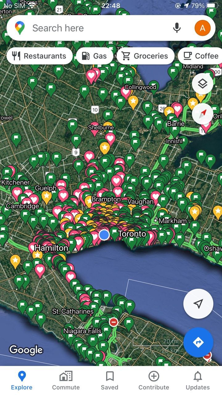 Southern Ontario Trail Map
