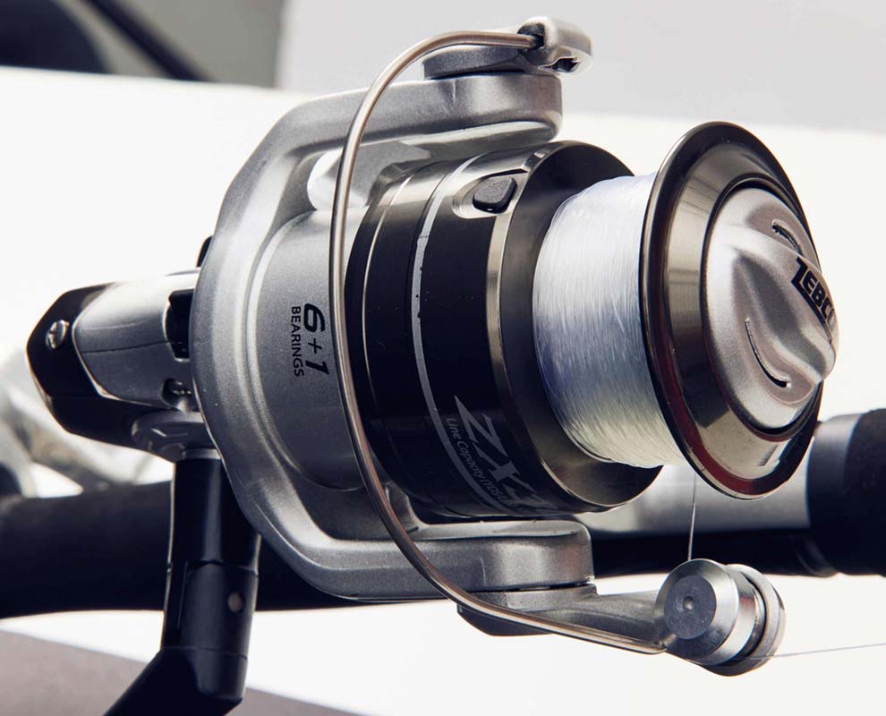 A fishing reel.