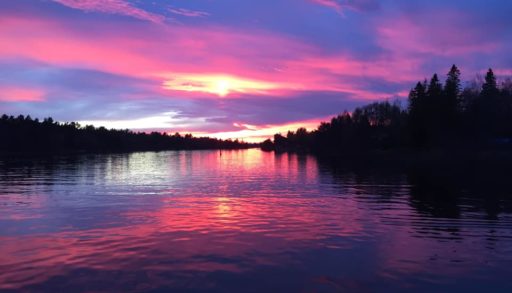 Sunset on Magnetawan River