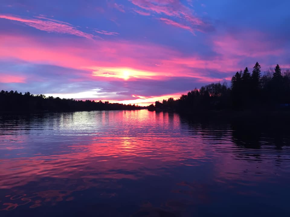 Sunset on Magnetawan River