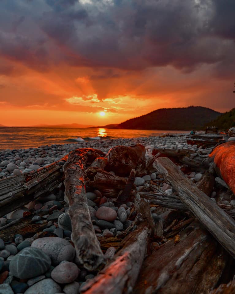 Sunset on Pebble Beach