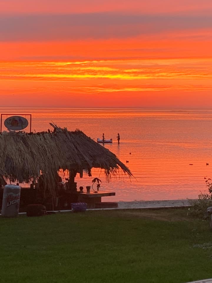 Sunset on Lake Manitoba