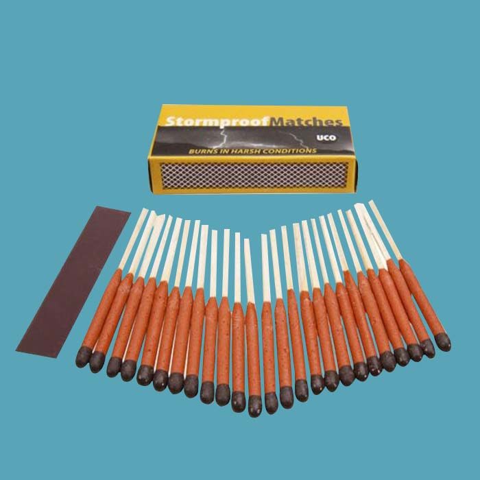 matches for cottage campfire