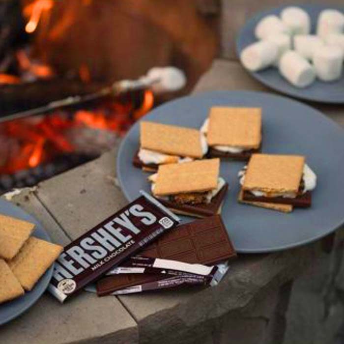 s'mores kit for cottage campfire