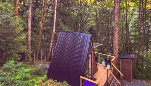 A-frame cabin