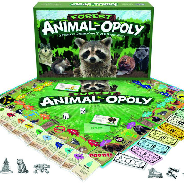 Forest Animal Monopoly game