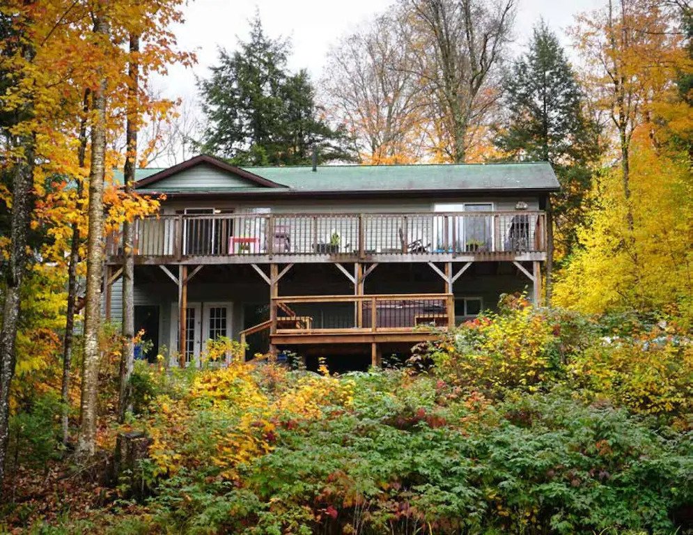 Exterior of the cottage